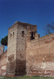 Particolare delle Mura Aureliane
